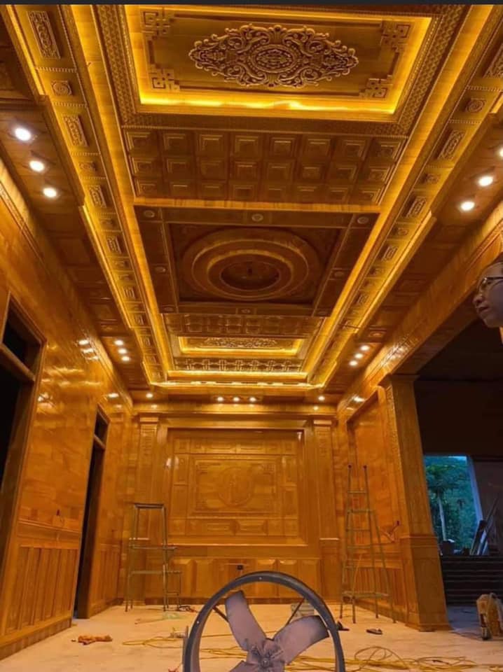 Trần Gỗ Tối Giản: Vẻ Đẹp Thiền Định cho Không Gian Hiện Đại