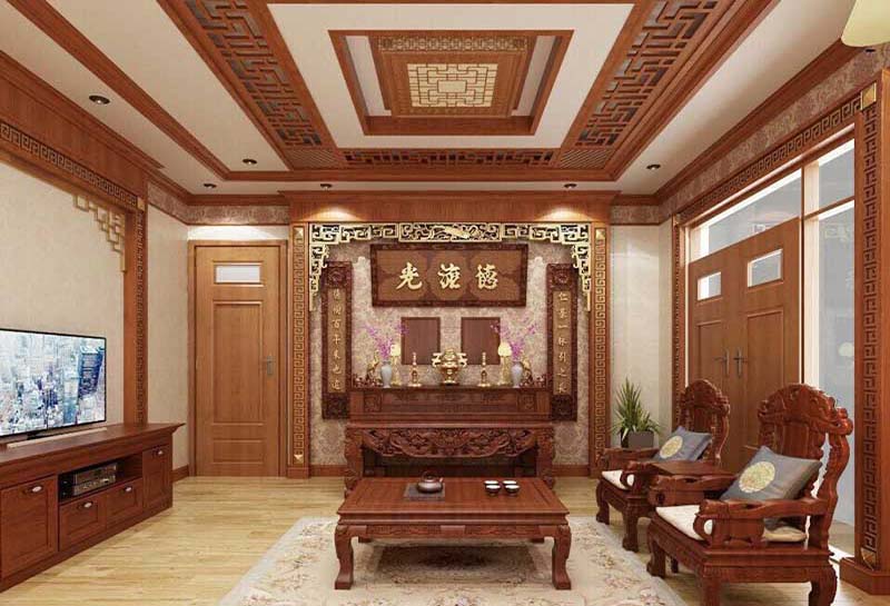Nâng Tầm Không Gian Phòng Khách với Bộ Sưu Tập Gỗ Cao Cấp từ Nội Thất Gỗ Anh Đức