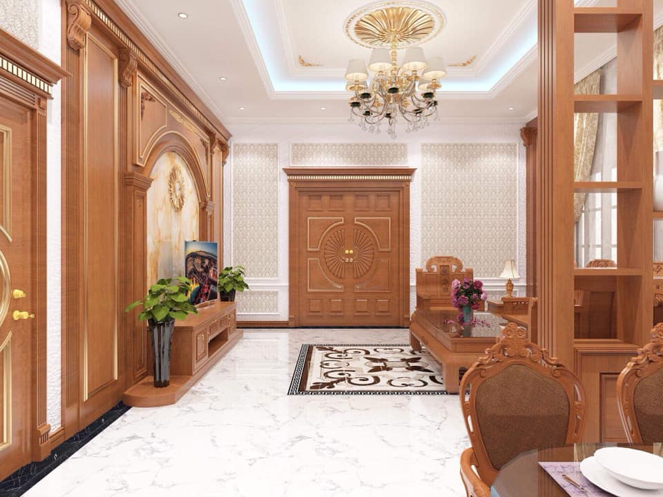Biến Phòng Khách Thành Thiên Đường Bằng Nội Thất Gỗ Tự Nhiên Cao Cấp
